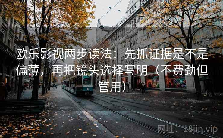 欧乐影视两步读法：先抓证据是不是偏薄，再把镜头选择写明（不费劲但管用）